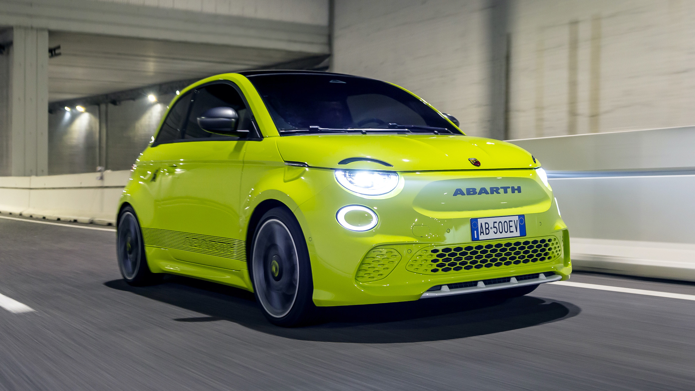 Drumroll please an Abarth 500e will cost you 38 695 Top Gear
